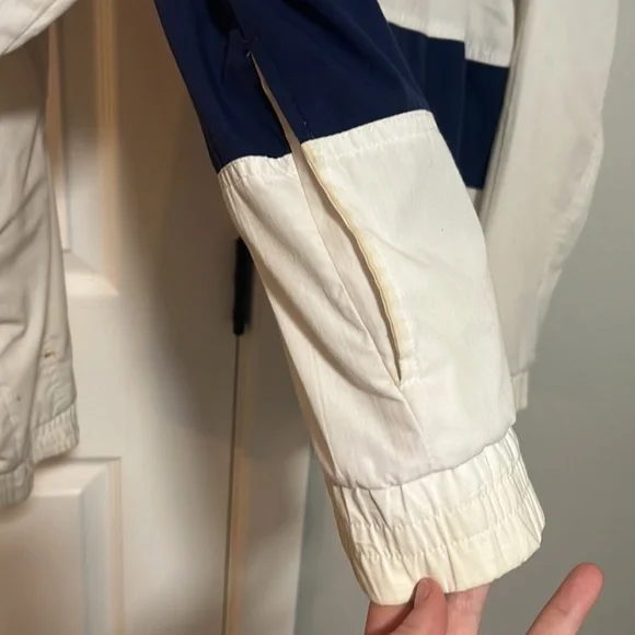 Vintage 80s-90s Lavon Sportswear Unisex Windbreaker Color Blocked Jacket - Picture 11 of 16